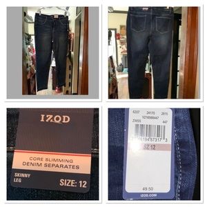 IZOD jeans size 12 brand new